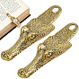 2Pcs Crocodile Alloy Clips, for Paper Document, School Office Supplies