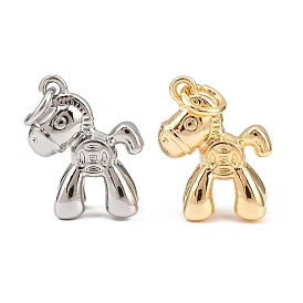 Латунь прелести, лошадь, с целью перехода в кольце