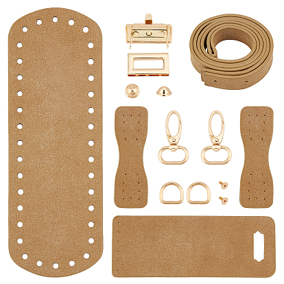 Наборы для изготовления сумок из искусственной кожи, сумка через плечо ручной работы, кошелек вязаный крючком сумка