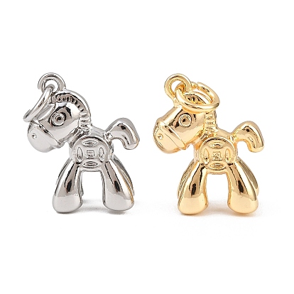 Латунь прелести, лошадь, с целью перехода в кольце