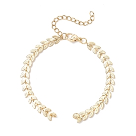 6 изготовление браслета из латунной цепочки в форме листа, мм