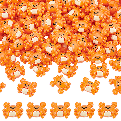 Resin Cabochons, Crab