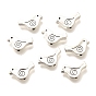 Tibetan Style Alloy Beads, Cadmium Free & Lead Free, Bird
