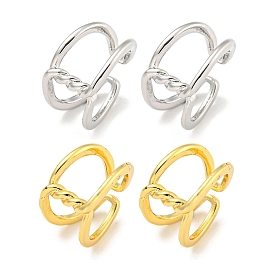 Латунь манжеты серьги