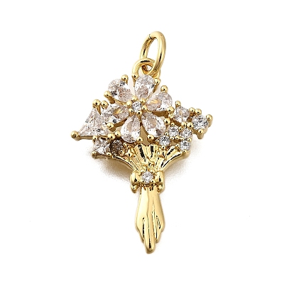 Латунные микро проложить кубического циркония подвески, , без свинца и без кадмия, стойки покрытие, долговечный, с целью перехода в кольце