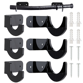 Акриловые настенные подставки для софтбольных/теннисных бит