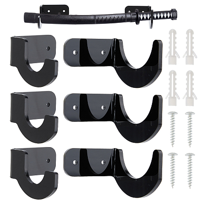 Акриловые настенные подставки для софтбольных/теннисных бит