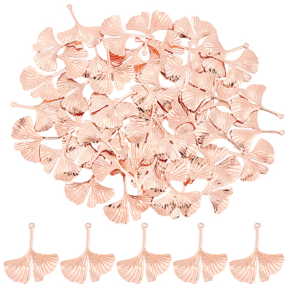 Латунные подвески, гинкго лист