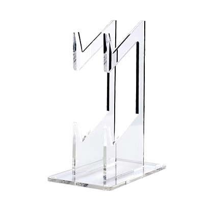 2-Tier Acrylic Gamepad Holders, Game Controller Stand Storage Organizer
