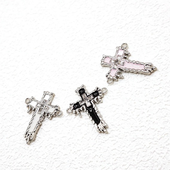 Нержавеющая сталь эмаль религиозные соединители подвески, плавление крестовых связей, цвет нержавеющей стали