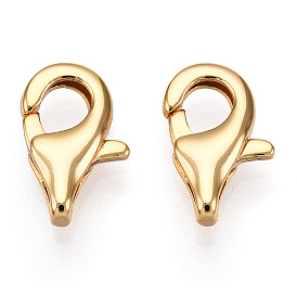 Brass Lobster Claw Clasps, for Jewelry Making
