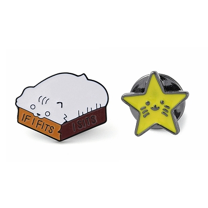 Cartoon Enamel Pins, Alloy Badge for Backpack Clothes