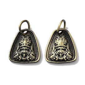 Tibetan Style Brass Pendants, Cadmium Free & Lead Free