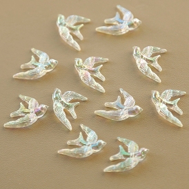 Акриловые бусины, глотать