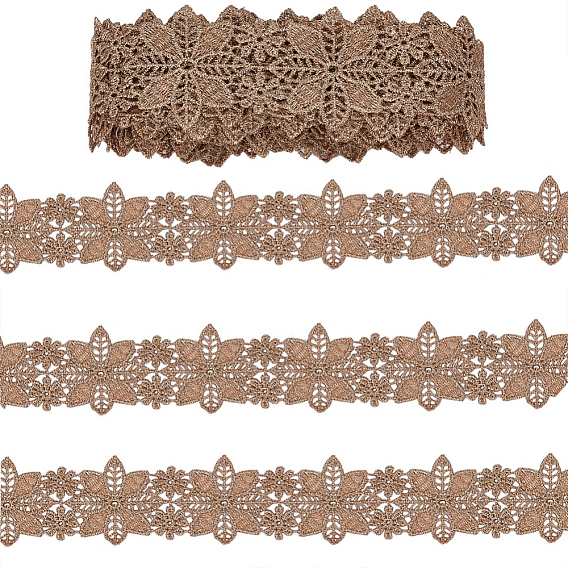 Отделка из полиэстера, аксессуар для одежды, цветок