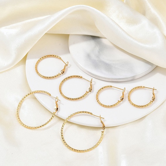 304 серьги из нержавеющей стали для женщин, кольцо