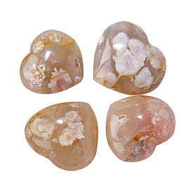 Натуральный кристаллический вишневый агат, целебный сердечный камень, Украшения из камня с энергией Рейки