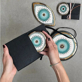 Acrylic Hanging Ornaments, for Home Wall Decoration, Evil Eye