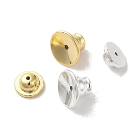 Brass Studs Earrings Findings, Round