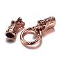 Alloy Spring Gate Rings, O Rings, with Cord Ends, Dragon