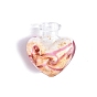 Bouteilles de parfum faites main vides en forme de coeur, Flacon diffuseur d'huiles essentielles de parfum d'aromathérapie