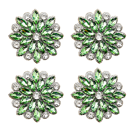 4 шт. аксессуары из пайеток и стразов, используется для свадебного пояса, аксессуары для талии