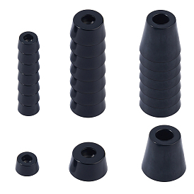 24шт. 3 виды синтетических резиновых мебельных накладок