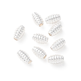 Латунные бусины, баррель, долговечный, без свинца и без кадмия, стойки покрытие