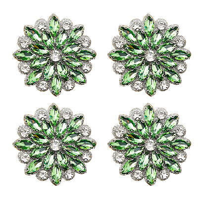 4 шт. аксессуары из пайеток и стразов, используется для свадебного пояса, аксессуары для талии