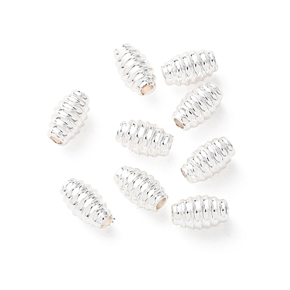 Латунные бусины, баррель, долговечный, без свинца и без кадмия, стойки покрытие