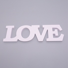 MDF Board Letters for Wedding, Wall Home Party Decorations, Word Love