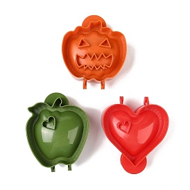Тема Хэллоуина, АБС-пластик, классические мини-прессы, формы для яблочного пирога, инструменты для выпечки