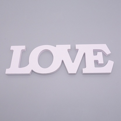 MDF Board Briefe für die Hochzeit, Wand Home Party Dekorationen, Wort Liebe