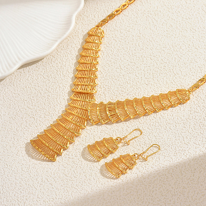 Элегантные комплекты из полого веера и серег в ближневосточном стиле для женщин