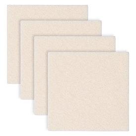 4шт. шерстяной ткани, квадратный