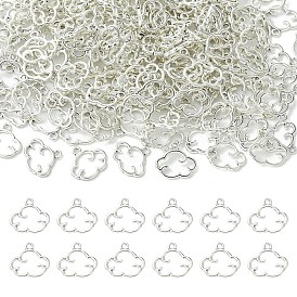 200Шармы из сплава в тибетском стиле, без свинца и без кадмия, облако