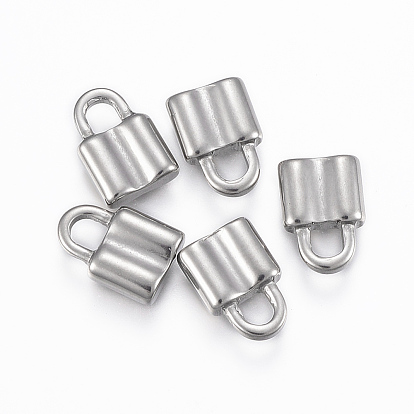 304 Stainless Steel Pendants, Padlock