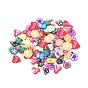 Handmade Polymer Clay Cabochons, Polymer Clay Slices for Nail Art, Resin Decoration & DIY Jewelry Making, Mixed Shape
