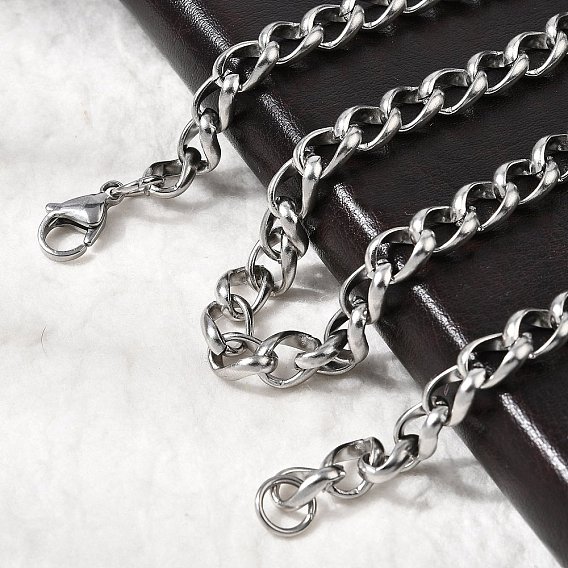 304 из нержавеющей стали витой цепочки снаряженная цепи ожерелья