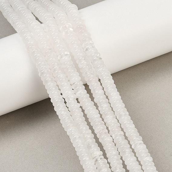 Природных кристаллов кварца бисер нитей, горного хрусталя, рондель