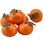 Plastic Orange Display Decorations, Micro Landscape Decoration Accessories