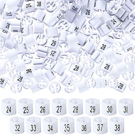 Пластиковые маркеры размера брюк, колонка