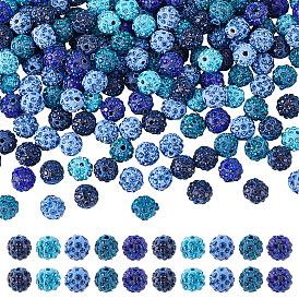 150 шт 5 цвета бусины из полимерной глины ручной работы, круглые