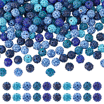 150 шт 5 цвета бусины из полимерной глины ручной работы, круглые