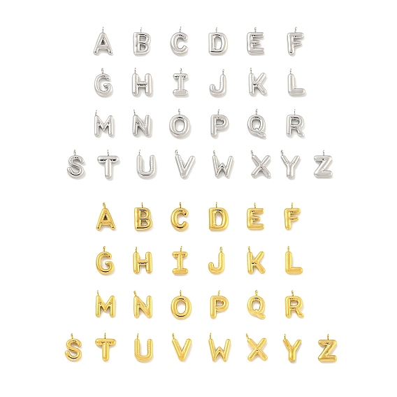 Ионное покрытие (ip) 304 подвески из нержавеющей стали, буквенное очарование