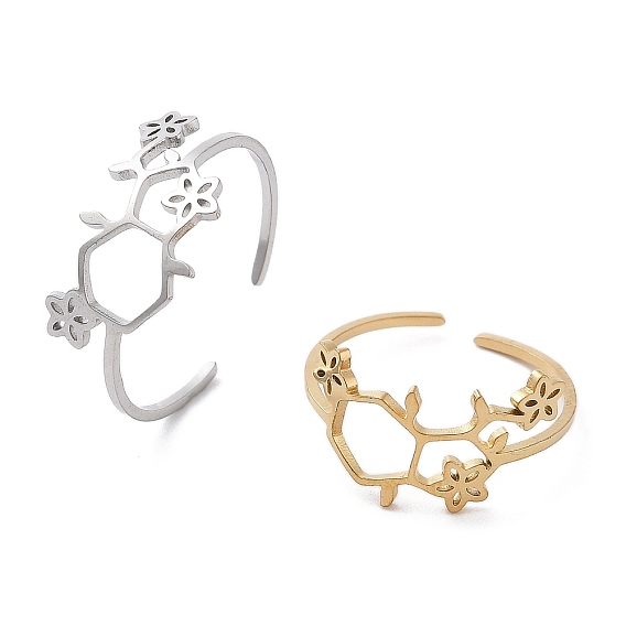 304 из нержавеющей стали манжеты кольца, цветок