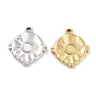 304 Stainless Steel Pendant Cabochon Settings, Flat Round