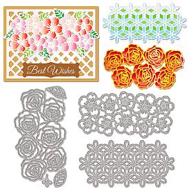 Углеродистая сталь разрезает трафареты, для diy scrapbooking, Фотоальбом, декоративная бумага для тиснения, цвет нержавеющей стали