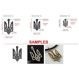 Armure pendentifs en alliage de style tibet, sans cadmium et sans nickel et sans plomb