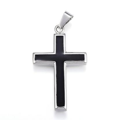 304 нержавеющей стальной эмали подвески, крестик